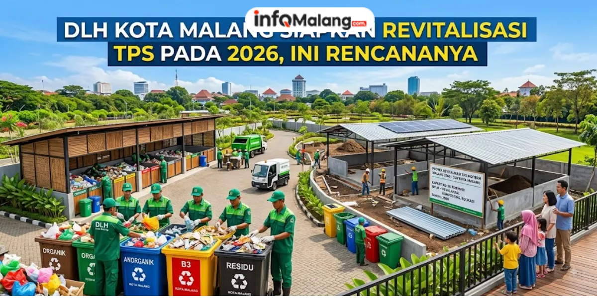 DLH Kota Malang Siapkan Revitalisasi TPS pada 2026, Ini Rencananya