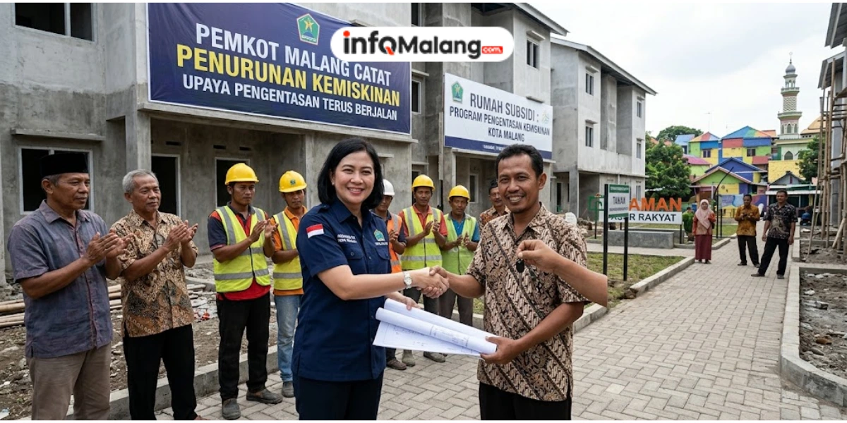 Pemkot Malang Catat Penurunan Kemiskinan, Upaya Pengentasan Terus Berjalan