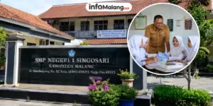 SMPN 1 Singosari Dapat Tambahan Fasilitas Belajar, Bupati Sanusi Beri Dukungan