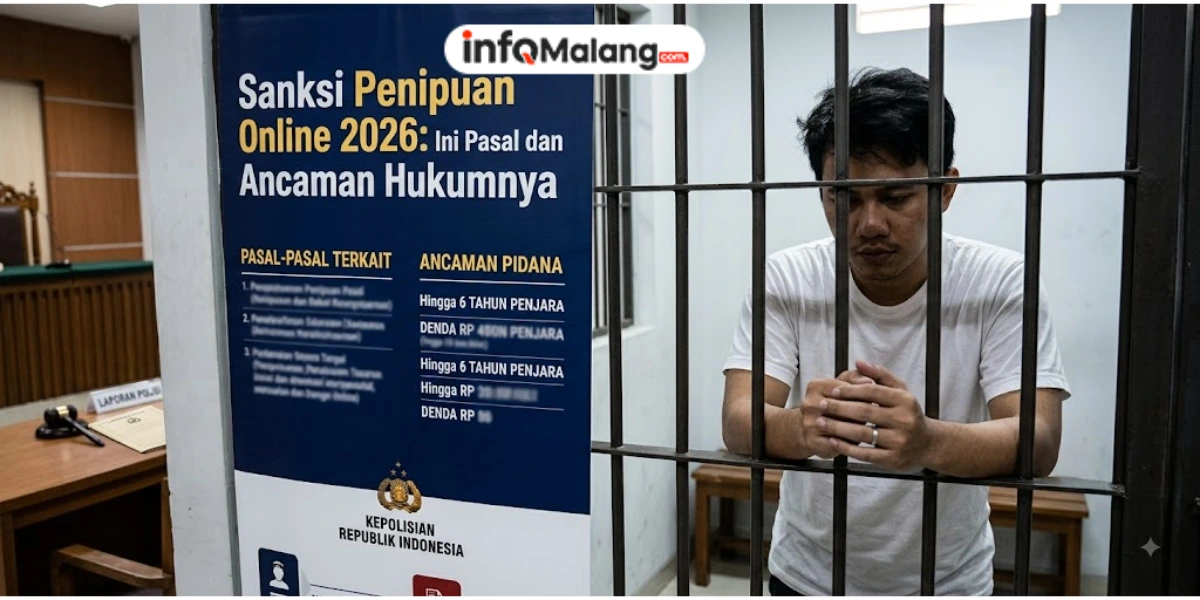 Sanksi Penipuan Online 2026: Ini Pasal dan Ancaman Hukumnya