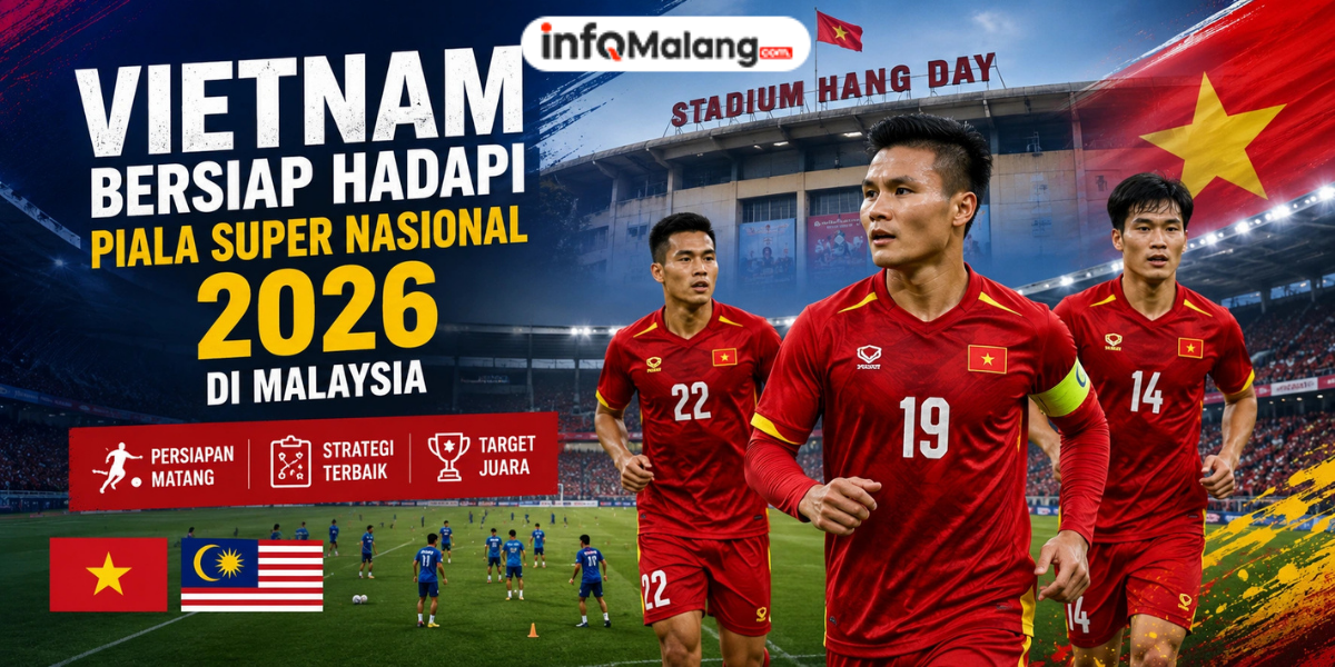Vietnam Bersiap Hadapi Piala Super Nasional 2026 di Malaysia