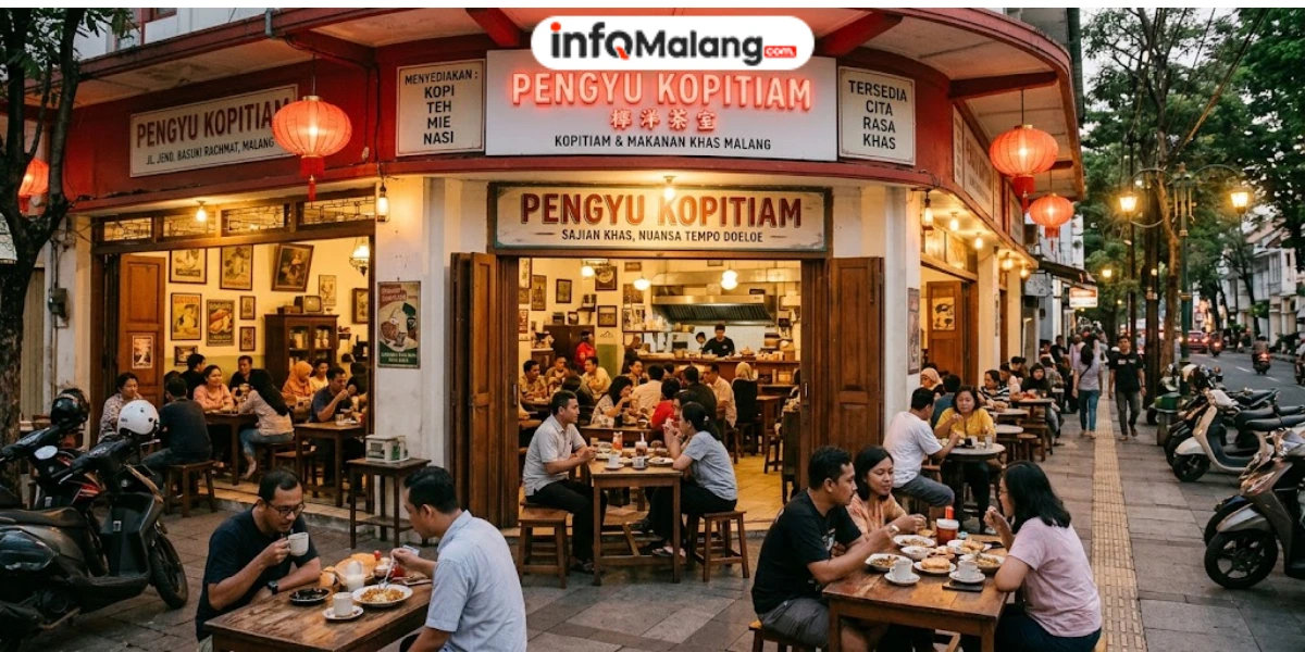 Pengyu Kopitiam, Tempat Menikmati Sajian Kopitiam dengan Nuansa Khas di Malang
