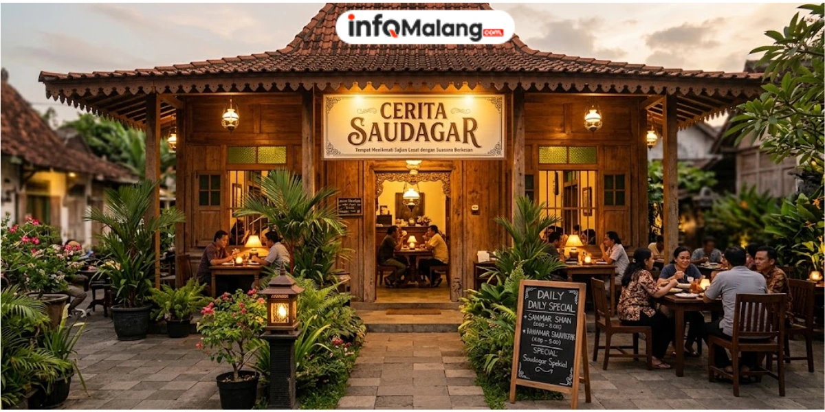 Cerita Saudagar, Tempat Menikmati Sajian Lezat dengan Suasana Berkesan