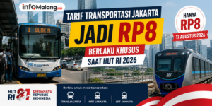 Tarif Transportasi Jakarta Jadi Rp8, Berlaku Khusus Saat HUT RI 2026