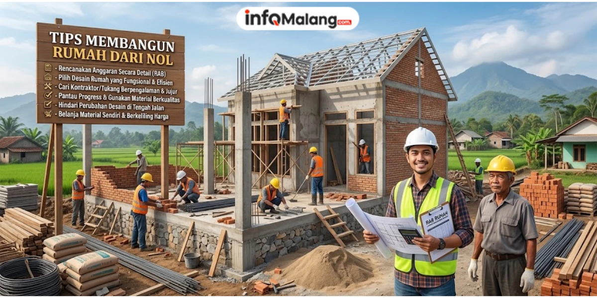 Tips Membangun Rumah dari Nol agar Anggaran Tidak Membengkak