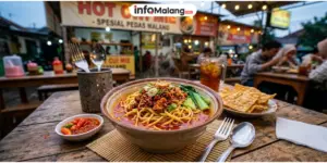 Hot Cui Mie, Sajian Cwie Mie Khas Malang dengan Sensasi Saus Pedas