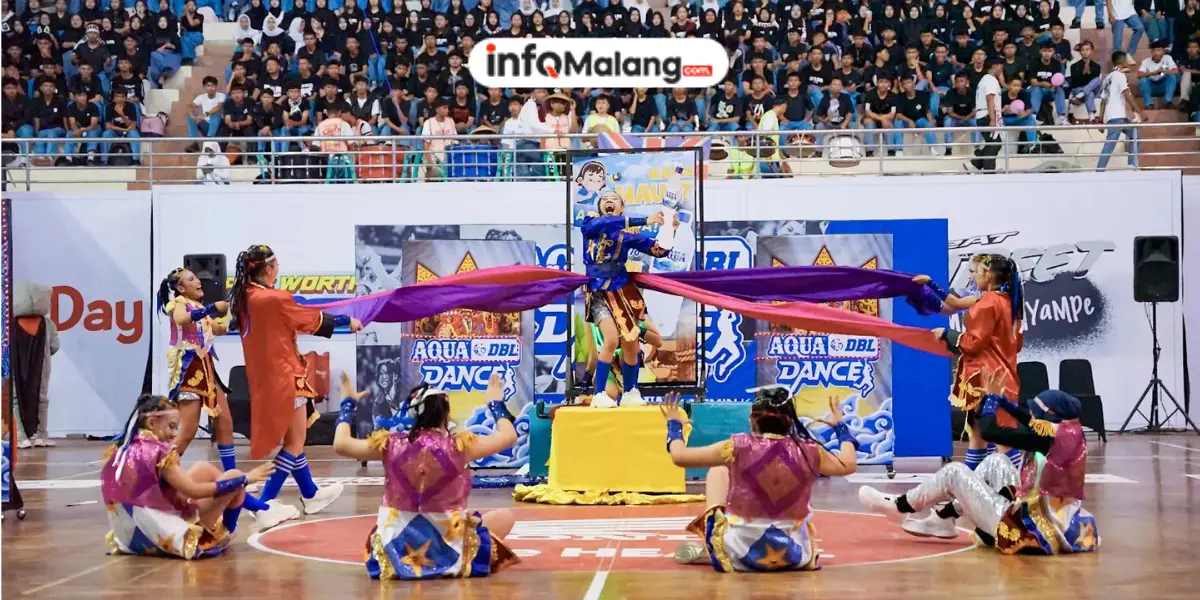 Dhamysoga Tampil Atraktif, Bristle’D Angkat Semangat Kartini di AQUA DBL Dance