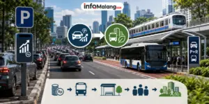 Solusi Kemacetan Kota, Kenaikan Tarif Parkir Dorong 2 Langkah Penguatan Transportasi Umum