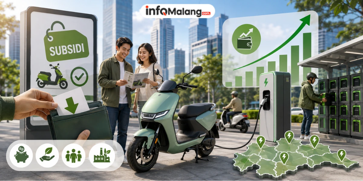Analisis Pasar 2026, Subsidi Motor Listrik Tingkatkan Daya Beli Masyarakat