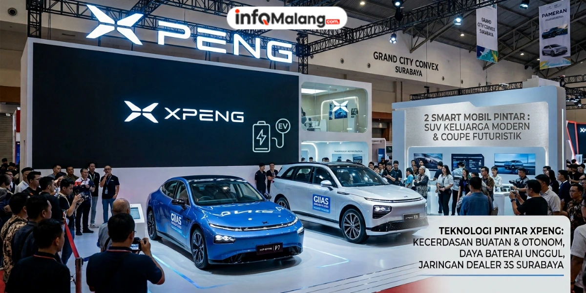 Gempur Pasar Jawa Timur, XPENG Indonesia Rilis 2 Mobil Pintar di GIIAS Surabaya 2026