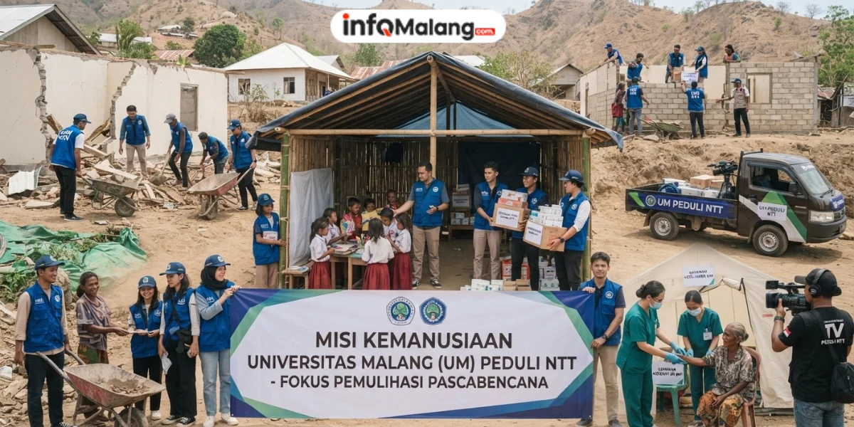 UM Kirim Relawan ke NTT, Ini 3 Fokus Pemulihan Pascabencana