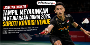 Jonatan Christie Tampil Meyakinkan di Kejuaraan Dunia 2026, Soroti Kondisi Venue