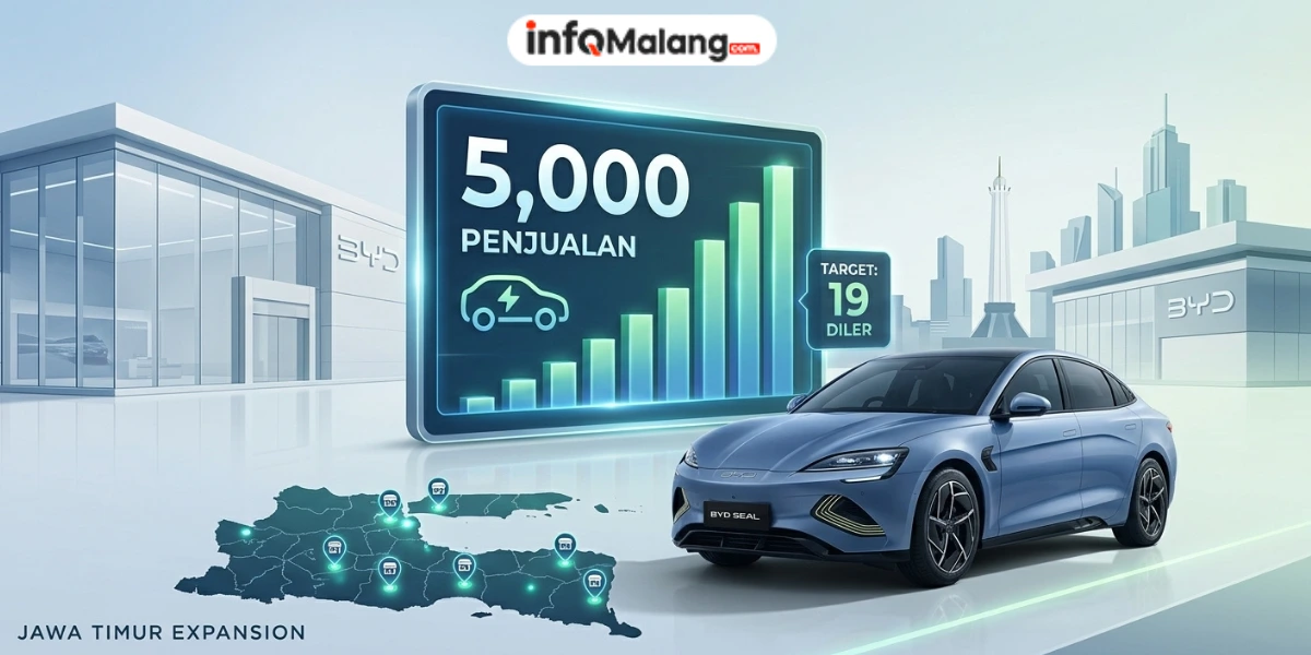 Ekspansi Agresif Pasar Jatim, BYD Bidik 19 Diler Resmi Usai Cetak 5.000 Penjualan