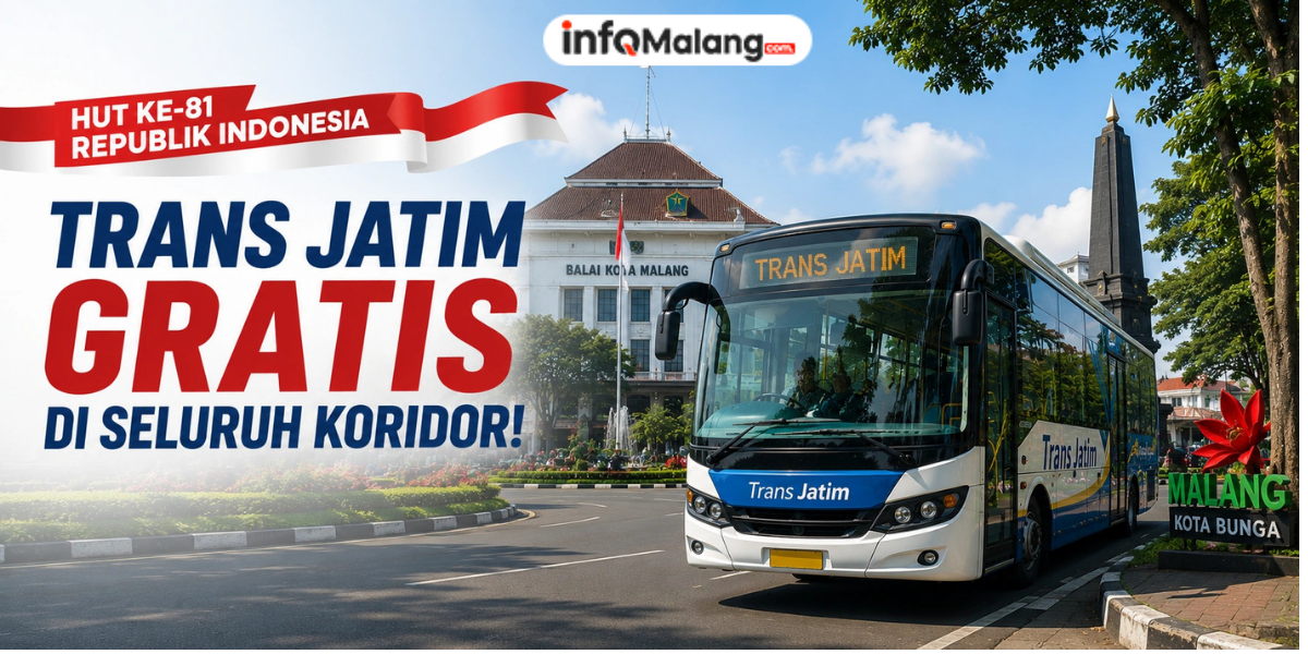 Rayakan Kemerdekaan, Trans Jatim Gratiskan Layanan di Seluruh Koridor
