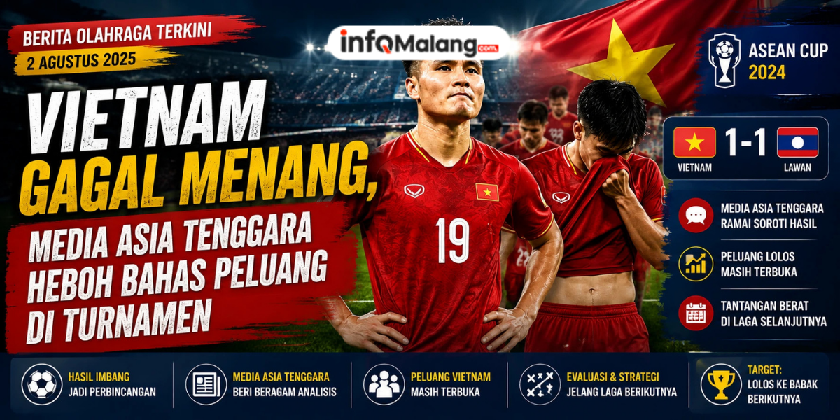 Vietnam Gagal Menang, Media Asia Tenggara Heboh Bahas Peluang di Turnamen