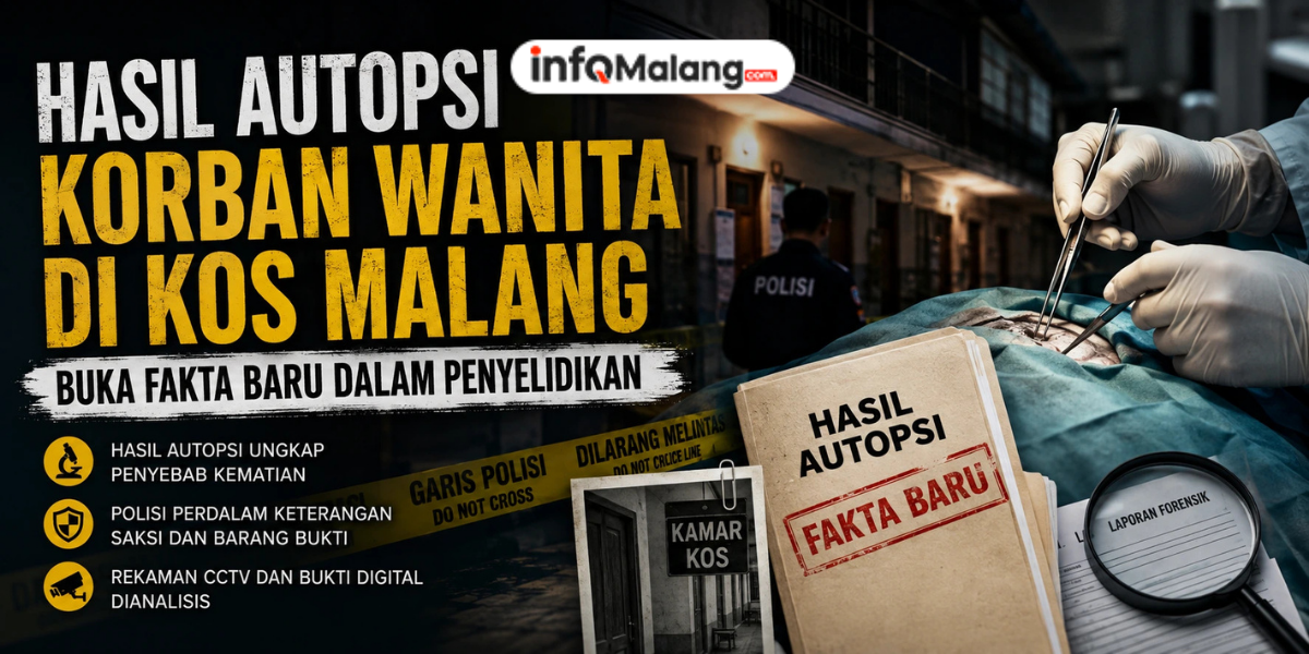 Hasil Autopsi Korban Wanita di Kos Malang Buka Fakta Baru dalam Penyelidikan