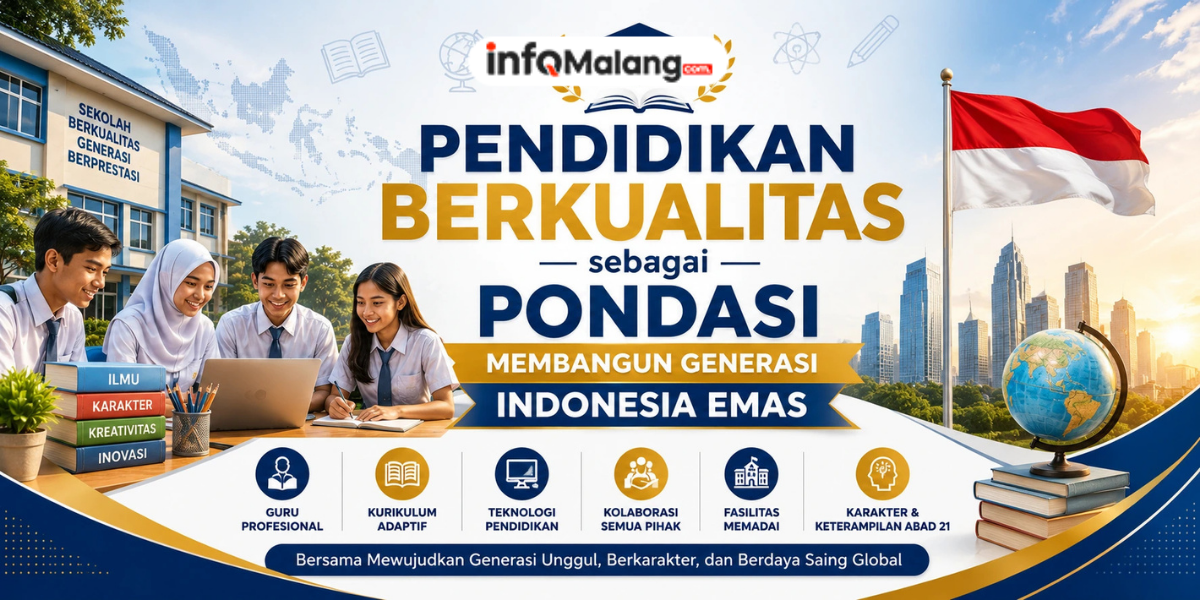 Pendidikan Berkualitas sebagai Pondasi Membangun Generasi Indonesia Emas