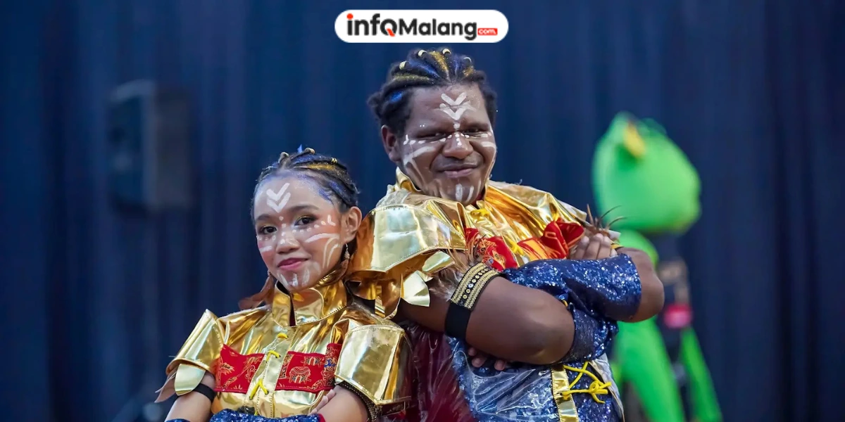 Dari Panggung Paduan Suara ke Arena DBL Dance, Dwita dan Nando Bawa Semangat Nusantara