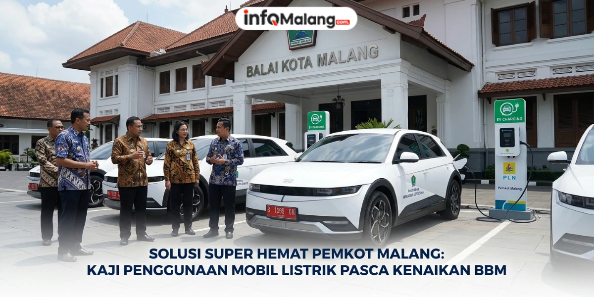 Solusi Super Hemat Pemkot Malang Kaji Penggunaan Mobil Listrik Pasca kenaikan BBM