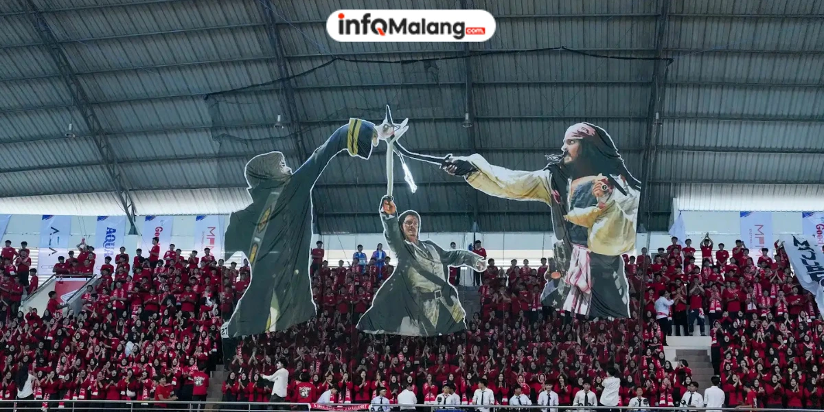Magmatroopers Hadirkan Kraken dalam Koreo Berseri di GOR Ken Arok