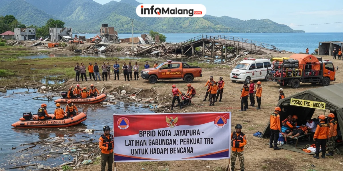 3 Langkah BPBD Jayapura Perkuat TRC untuk Hadapi Bencana