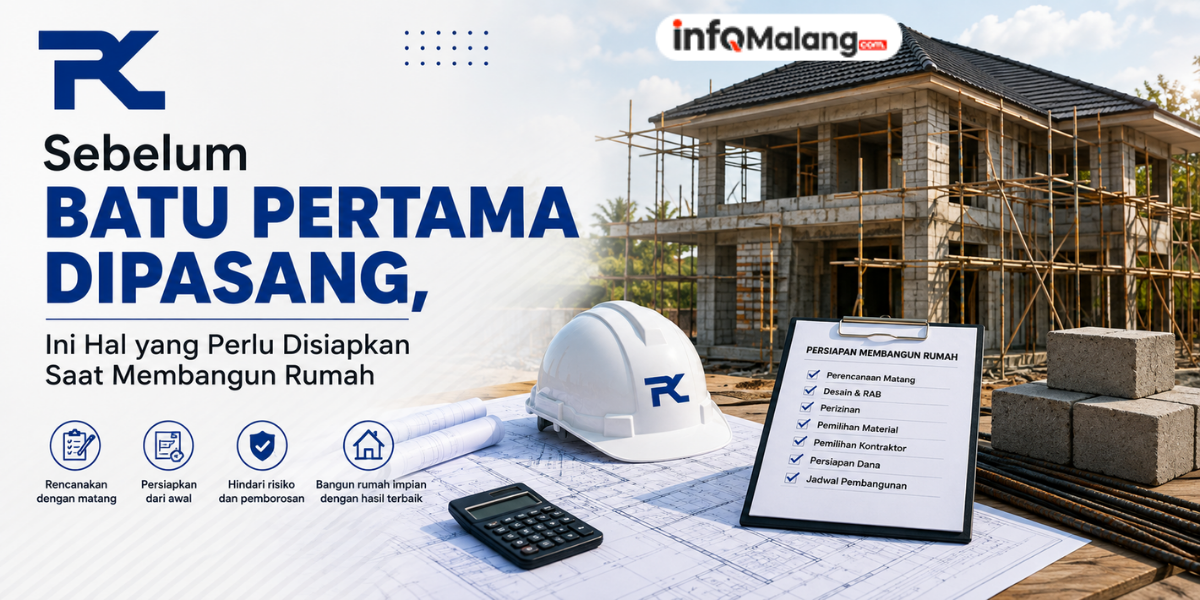 Sebelum Batu Pertama Dipasang, Ini Hal yang Perlu Disiapkan Saat Membangun Rumah
