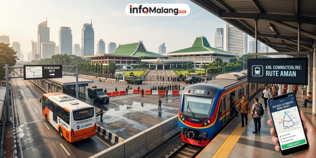 Solusi Cerdas Pengguna Jalan Cek Rute Alternatif Transportasi Umum Pasca Kericuhan Demo DPR