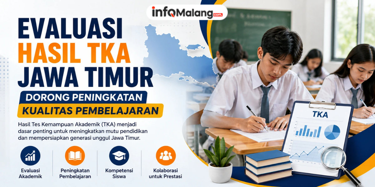 Evaluasi Hasil TKA Jawa Timur Dorong Peningkatan Kualitas Pembelajaran
