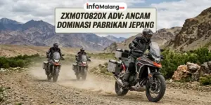 Pasar Motor Adventure Diguncang Bocoran Harga ZXMoto 820X ADV Siap Ancam Dominasi Pabrikan Jepang