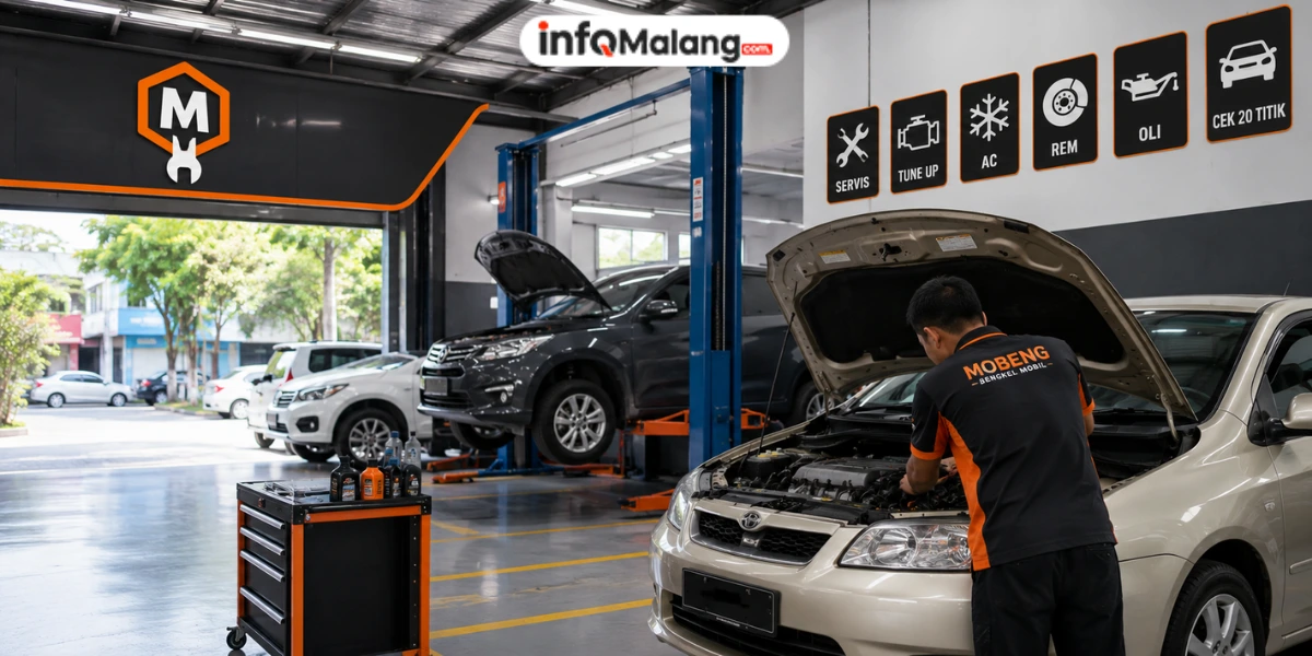 Servis Mobil Bekas Ramah Budget Mobeng Buka Cabang Baru di Rungkut