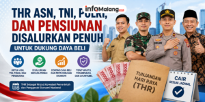 THR ASN, TNI, Polri, dan Pensiunan Disalurkan Penuh untuk Dukung Daya Beli