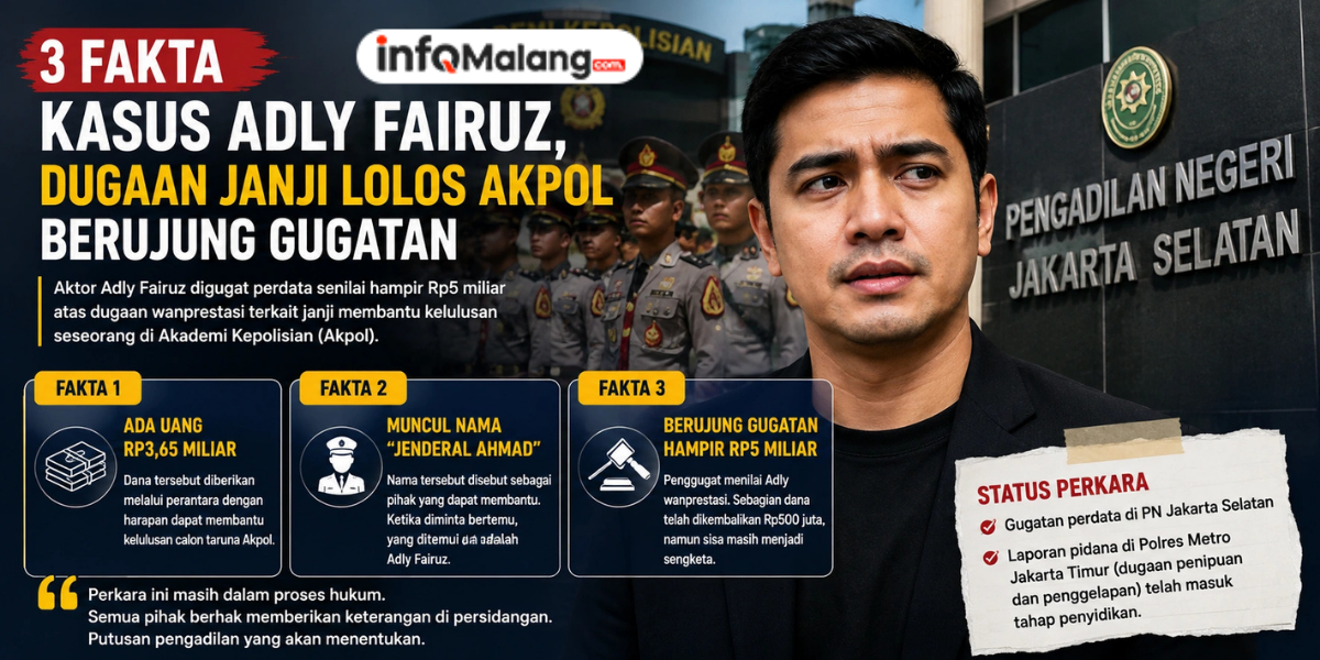 3 Fakta Kasus Adly Fairuz, Dugaan Janji Lolos Akpol Berujung Gugatan