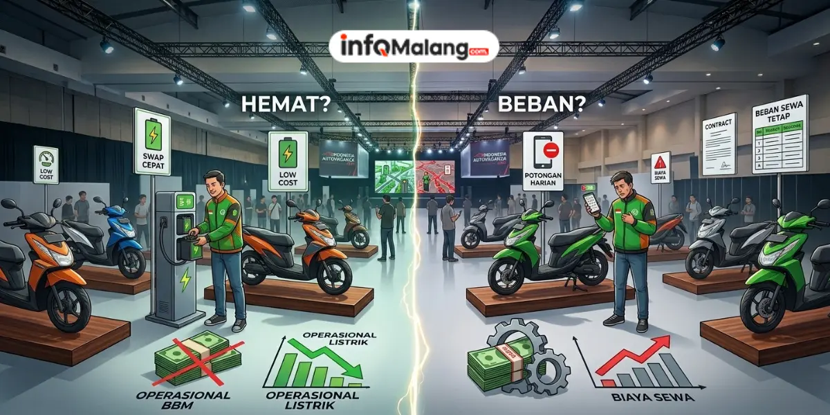 Dilema Motor Listrik Ojol Benar Hemat atau Justru Beban Finansial Baru