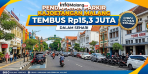 Pendapatan Parkir Kajoetangan Malang Tembus Rp15,3 Juta dalam Sehari