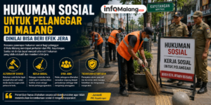 Hukuman Sosial untuk Pelanggar di Malang, Dinilai Bisa Tekan Pelanggaran