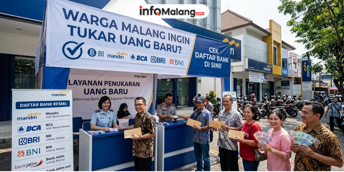Warga Malang Ingin Tukar Uang Baru? Cek Bank yang Ditunjuk