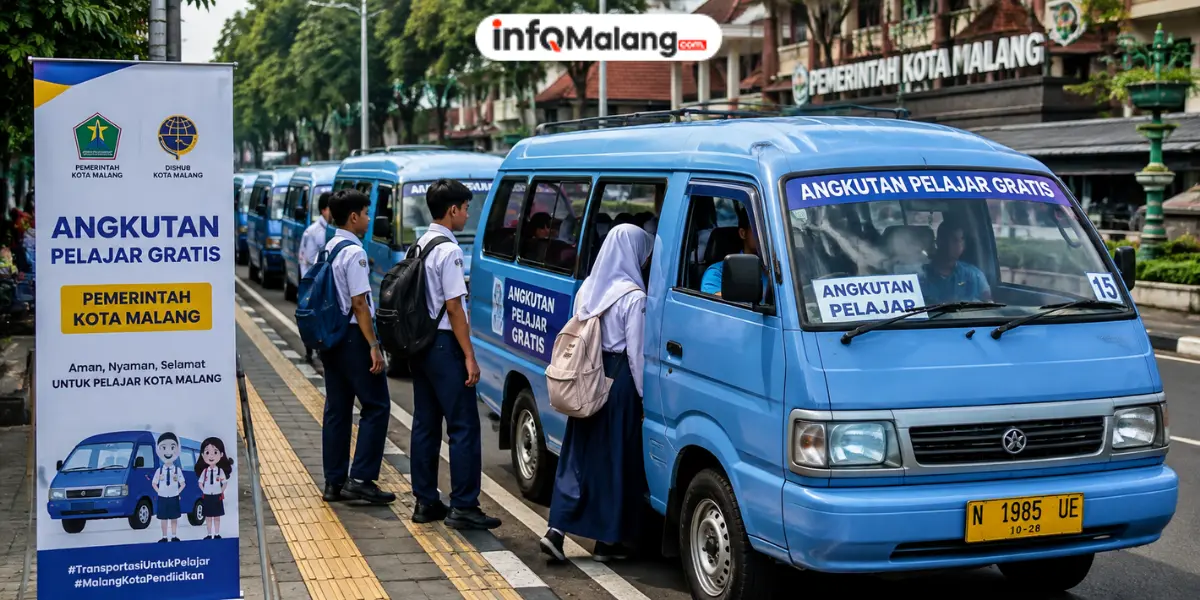 Pemkot Malang Siapkan Angkutan Pelajar Gratis, Libatkan 96 Armada Angkot