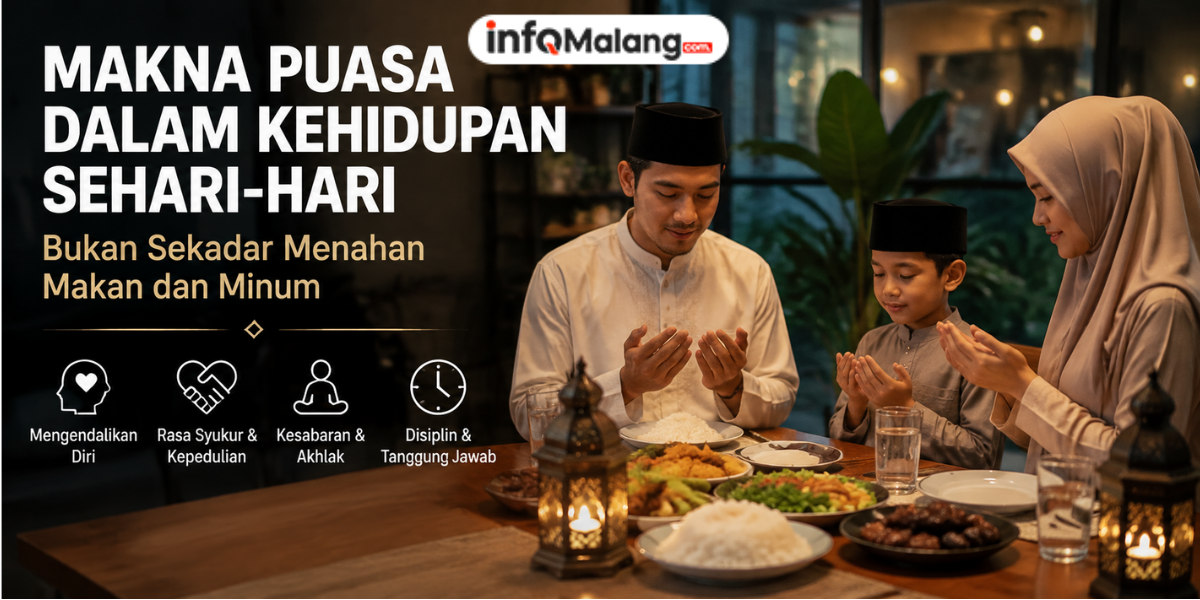 Makna Puasa dalam Kehidupan Sehari-hari, Bukan Sekadar Menahan Makan dan Minum