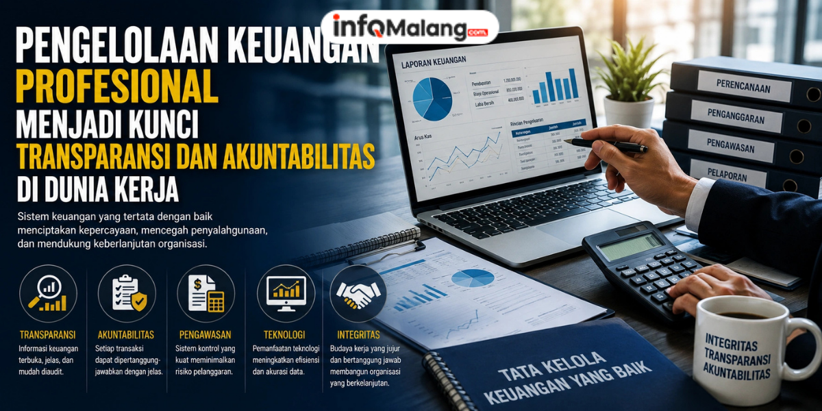 Pengelolaan Keuangan Profesional Menjadi Kunci Transparansi dan Akuntabilitas di Dunia Kerja