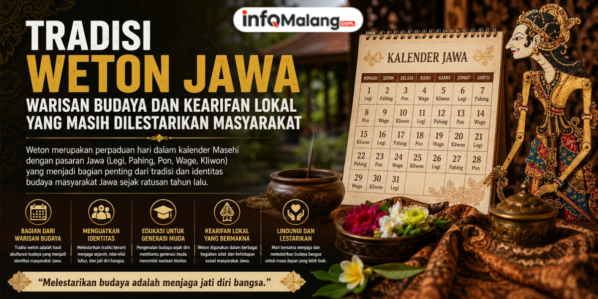 Tradisi Weton Jawa Masih Dilestarikan sebagai Bagian dari Warisan Budaya dan Kearifan Lokal Masyarakat