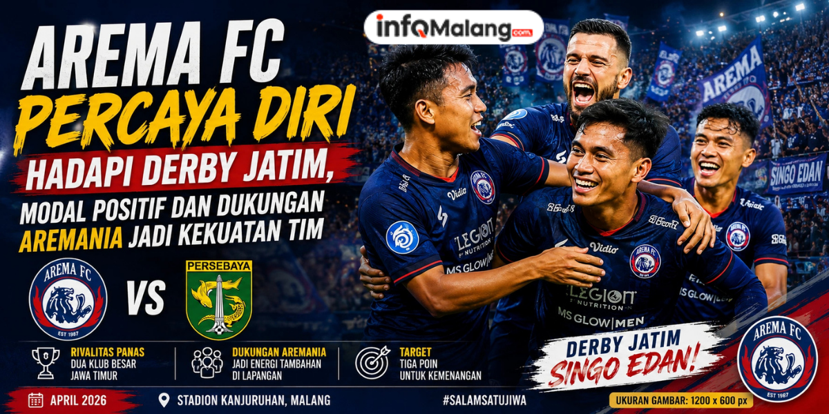 Arema FC Percaya Diri Hadapi Derby Jatim, Modal Positif dan Dukungan Aremania Jadi Kekuatan Tim