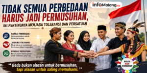 Tidak Semua Perbedaan Harus Jadi Permusuhan, Ini Pentingnya Menjaga Toleransi dan Persatuan
