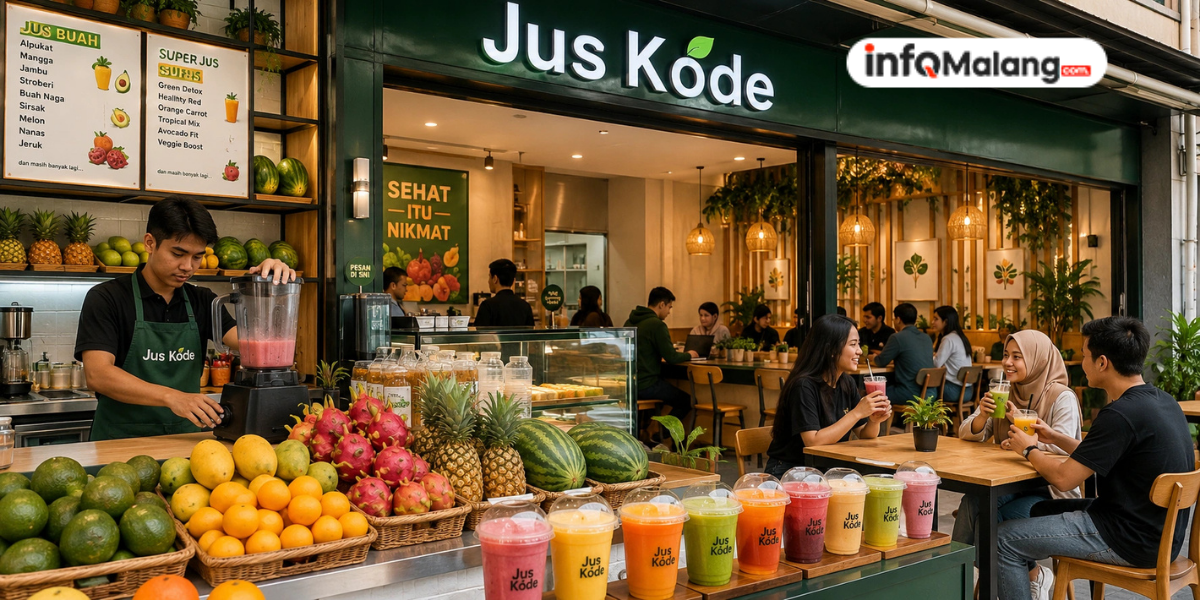 Jus Kode Malang, Pilihan Menikmati Jus Buah Kekinian dengan Suasana Nyaman