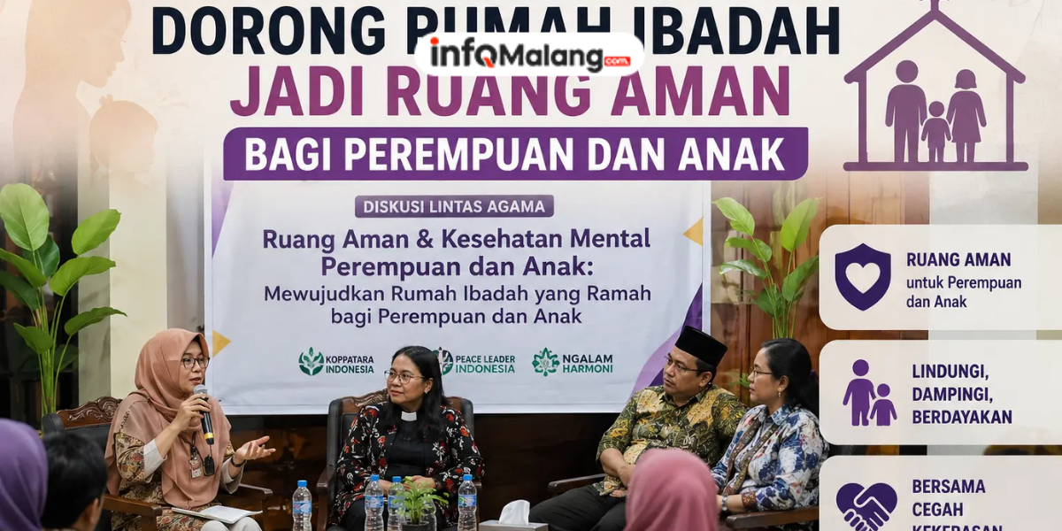 Tokoh Lintas Agama di Malang Raya Dorong Rumah Ibadah Jadi Ruang Aman bagi Perempuan dan Anak