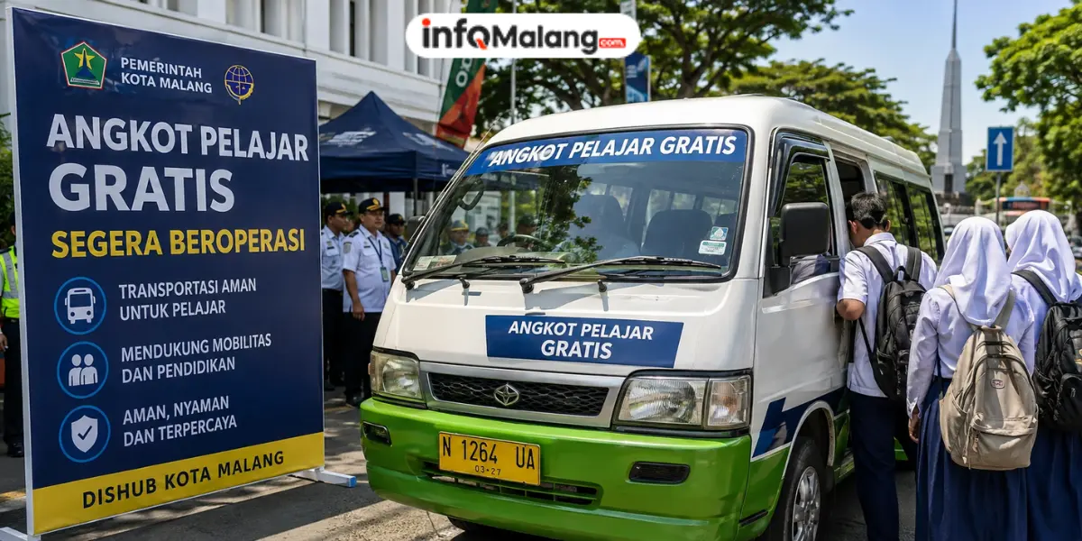 Angkot Pelajar Gratis Kota Malang Segera Beroperasi, Ini Kesiapan Pemerintah