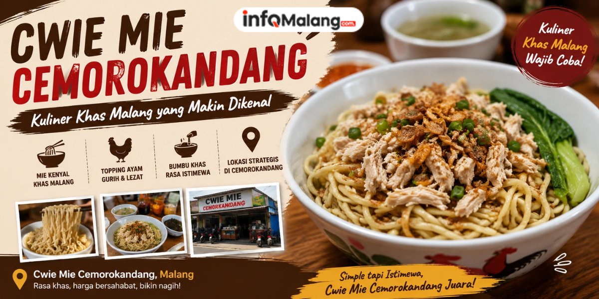 Cwie Mie Cemorokandang Makin Dikenal, Kuliner Khas Malang yang Menarik Perhatian