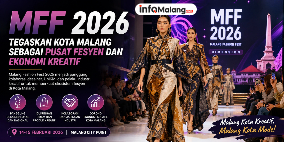 MFF 2026 Tegaskan Kota Malang sebagai Pusat Fesyen dan Ekonomi Kreatif