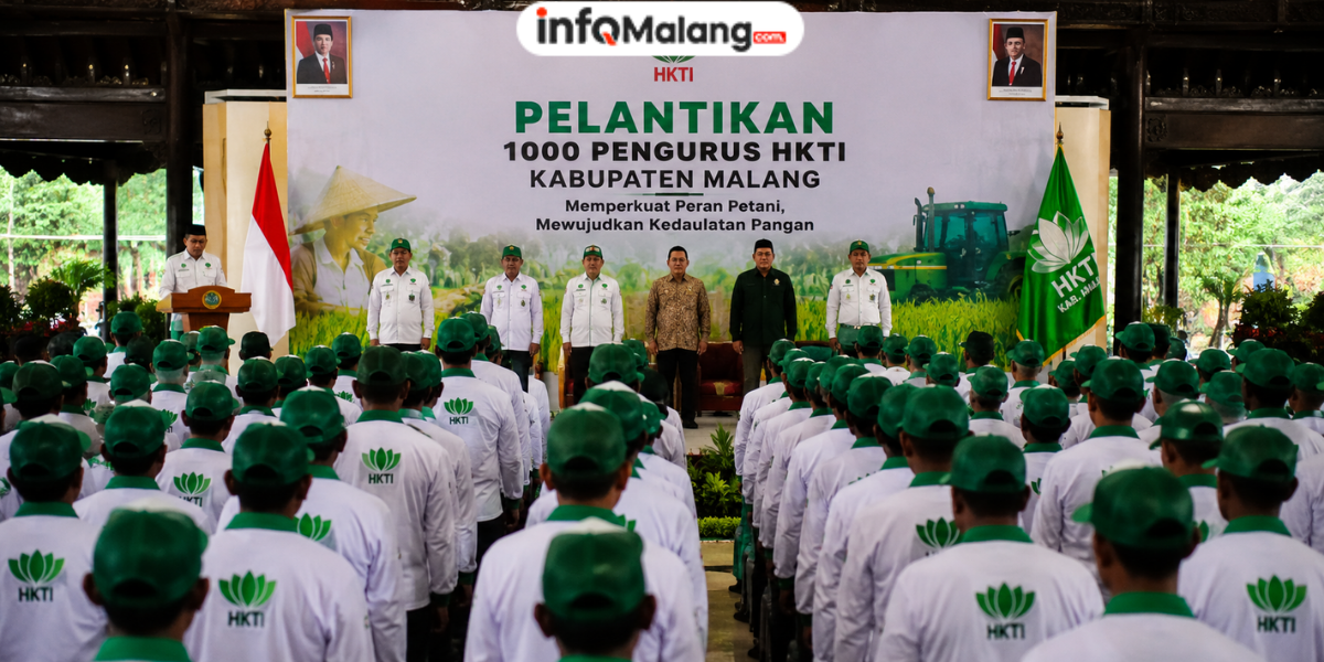 Pelantikan 1.000 Pengurus HKTI Malang Jadi Momentum Perkuat Sektor Pertanian