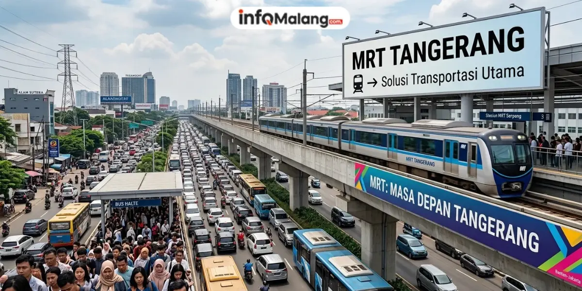 Desakan Transportasi Massal Makin Tinggi, Proyek MRT Tangerang Targetkan 1 Solusi Utama