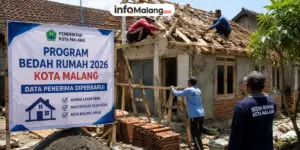 Program Bedah Rumah 2026 Kota Malang Dimulai, Data Penerima Diperbarui